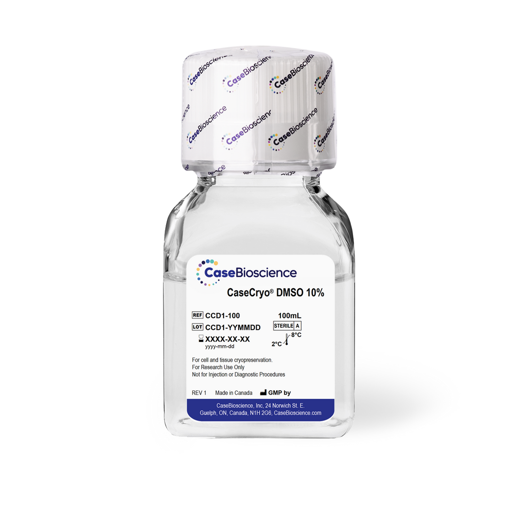 CaseCryo® DMSO 10% - cGMP | Biopreservation Solutions | CaseBioscience